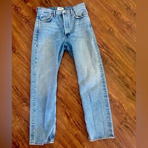 AGOLDE 90’s Pinch Waist Jeans in Navigate. Lightly worn, in like new condition!